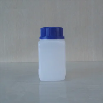 5 x 250ml Balto plastiko Butelis Reagento Buteliuką Mėginio Buteliukai Plastiko Dangteliu Mėlynos spalvos Užsukamu Varžtas Ant Viršelio