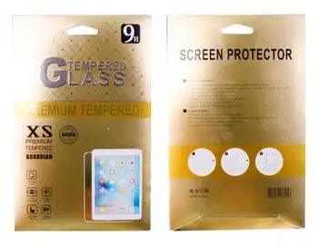 500 vnt. Prabangus popierius pakuotės, dėžutės screen protector, grūdintas stiklas tablet 8 cm, 10 cm, 13 cm