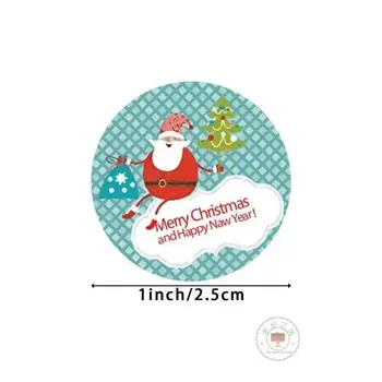 500pcs Kalėdų tema antspaudas etiketė, lipdukas, skirtas 