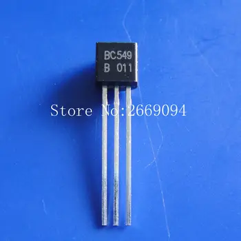 50PCS BC549B+ BC559B Kiekvieną 25pcs 100mA 30 V 0.1 A BC549 BC559 NPN Tranzistorius-92