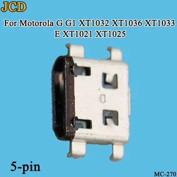 50PCS/Daug Motorola MOTO G G1 XT1032 XT1036 XT1033 / Moto E XT1021 XT1025 USB Įkrovimo Lizdas Uosto Jack Įkrovimas, Doko Jungtis