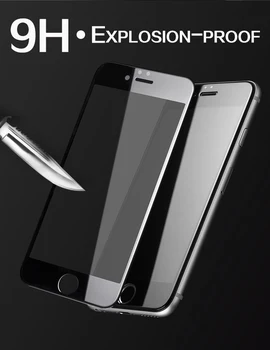5D apsaugos grūdintas stiklas iPhone PRO 11 6 6S 7 8 plus X XR stiklo iphone 6 7 8 X X X X X R XS MAX screen protector apsauga
