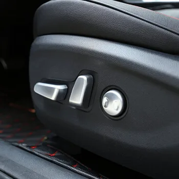 5vnt Automobilių ABS interjero sėdynės reguliavimo padengti Apdaila Už LHD Kia Sportage 2016 2017