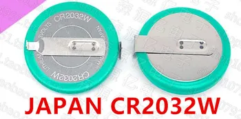 5VNT Japonija originalus CR2032W padangų slėgio nustatymo baterija 3V aukštos temperatūros alternatyvių BR2032 su koja CR2032