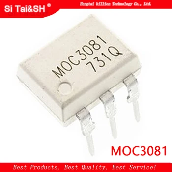 5VNT MOC3081 DIP6 800V Optocoupler Simistorių Vairuotojas