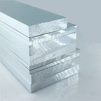 6063-T5 Aliuminio plokštės 10mmx20mm ilgis 200mm aliuminio lydinio oksidacijos storis 10mm, plotis 20mm