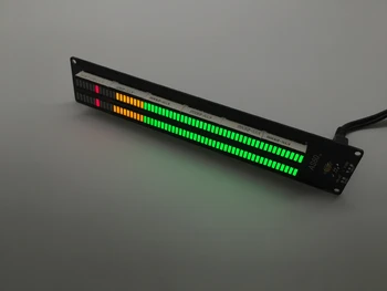 60led skaitmeninio Lygio Matuoklio, Garso Metrų LED Ekranas Spektro Analizatorius AMP KTV