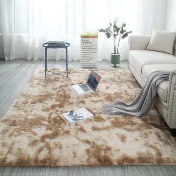 7 Šiaurės šalių tie dažai kilimų kambarį kavos staliukas, miegamojo lovos kilimėlio storis 4 cm dydžio grindų kilimėlis skalbti lengva rūpintis kilimų