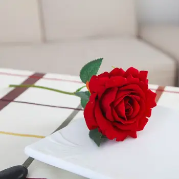 8 Spalvų Šilko Rožė Dirbtinių Gėlių Šilko Vestuvių Gėlės Namuose Vestuvių Dekoravimas Šalies netikrą gėlių