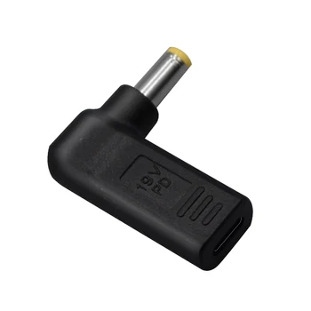 90 laipsnių USB 3.1 USB-C Tipo C autobusu 5.5*2.5 mm DC maitinimo kištuko keitiklį autobusas su PD modeliavimas sukelti