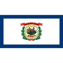 90x150cm jav jav valstybės West Virginia vėliava