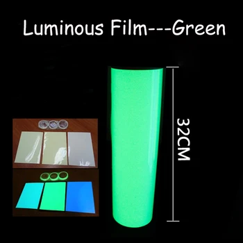 A4 Dydžio Šviesos Filmas, Žalia ar Mėlyna Šviesa Aukštos Kokybės Aukšto Ryškumo Šviesos Lipdukas Lipdukas Liuminescencinių