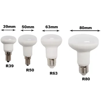AC220V Pritemdomi LED Lemputės Bombillas Lempa E14 E27 E14 LED PAR Lampada Energijos Taupymo Ampulä-Dėmesio 3W 5W 7W 9W Lempos Reflektorius