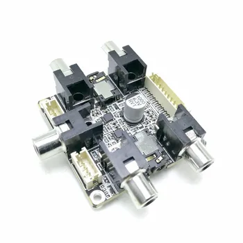 ADAU1701 DSP plokštė profesionalus garso skaitmeninis procesorius DSP priekiniai lygio tonas valdybos volume control panel karščiavimas 2.1