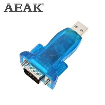 AEAK 1pcs HL-340 Naujas USB į RS232 (COM Port Serijos PDA 9 pin DB9 Adapteris paramos Windows7-64