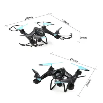 AG-01DW FPV Kamera Selfie Aukščio Laikyti Drone Begalvis Režimas 3D Salto Viena Pagrindinių Grįžti Sklandė H/L Greičio Jungiklis RC Quadcopter