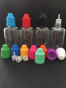 Aišku, PET butelių 15ML 100vnt Plastiko Buteliukas Su Lašintuvu Childproof Bžūp Nemokamas pristatymas