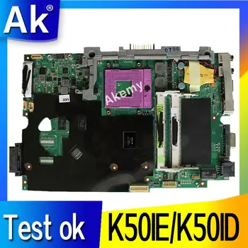 AK Nešiojamojo kompiuterio motininė plokštė, skirta ASUS K40ID K50ID K40IE K50IE X5DI K40I K50I Bandymo originalus mainboard DDR3 Darbo 15.6 colių