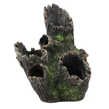 Akvariumas Dirbtinės Dervos Medžio Kamieno Driftwood Puošimas Ornamentais, Kraštovaizdžio Žuvų Bakas Prekių Krevečių Krizių Centro Namas Veisimo