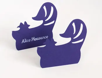 Alisa Stebuklų šalyje Įkvėpė vieta korteles kaimiškas Vestuves Escort Palapinė krėslų stalo kortelės numeris Placecardspc001