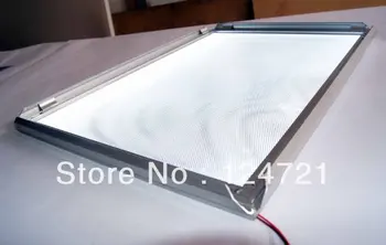 Aliuminio 600mmx1200mm dydžio paveikslėlio rėmelis naujų išradimų led šviesos kadrų/ led reklamos skydelis