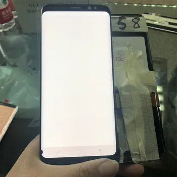 AMOLED S8 LCD Samsung Galaxy S8 G950 G950F Su taškelių ir Burn-šešėlyje, Lcd Ekranas Su Touch Screen Skaitmeninti