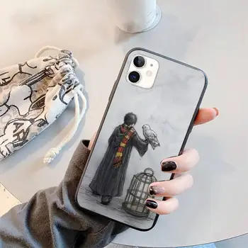 Amžinai Hogwart Harries Poteris Komiksų dizainas Telefono dėklas skirtas iPhone 11 12 pro XS MAX 8 7 6 6S Plus X 2020 XR mini