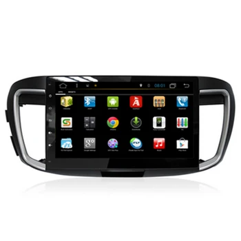 Android 7.1 Quad Core Automobilio Radijo, GPS Navigacija Stereo Headunit Daugiaformačių DVD Grotuvo Honda Accord 9 2013-m.