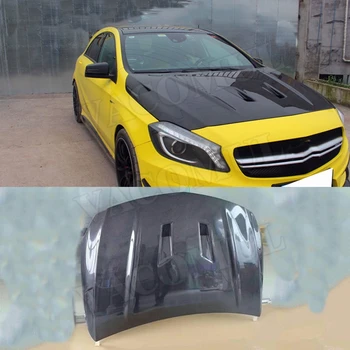 Anglies Pluošto Priekinis Bamperis, Variklio Gaubtas Oro Angos Dangtis Padengti Slenkstukai Mercedes Benz A Klasės W176 A45 2013-2019