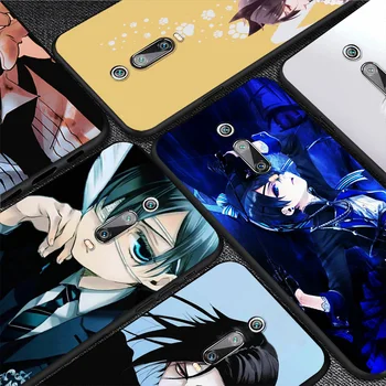 Anime Black Butler Kuroshitsuji Už Xiaomi Redmi K30 Ultra 10X 9I 9C 9A 9 EIKITE K20 8A 8 S2 Poco X2 M2 F2 Pro 5G Telefono dėklas