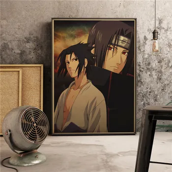 Anime Naruto Animaciją Paveikslai Tapyba Šiuolaikinės Plakatai Ir Spausdinamos Nuotraukos Modulinė Namo Kambarį Vaikas Miegamojo Sienų Dekoras, Dovanos