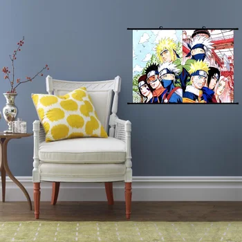 Anime Naruto Kabo Sienos Pažymėkite Tapybos Drobė Sienos Plakatas Namo Sienos Spausdinti Šiuolaikinio Meno Dekoro Plakatas