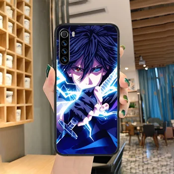 Anime NARUTO Uchiha Sasuke Telefoną atveju Xiaomi Redmi Pastaba 7 8 8T 9 9S 4X 7, 7A 9A K30 Pro Ultra black ląstelių padengti, gana