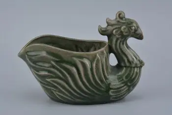 Antikvariniai SongDynasty porceliano Phoenix Taurės,RU Krosnies ,Rankomis dažyti amatų,Surinkimo ir Puošmena,Nemokamas pristatymas