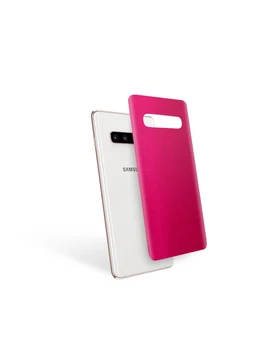 Apsauginės plėvelės mocoll už nugaros skydelio Samsung Galaxy S6 krašto metallic rožinė