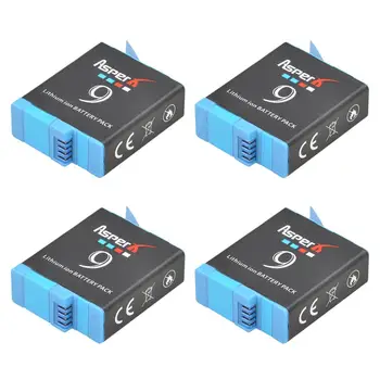 AsperX Baterija 1780mAh Už GoPro 9 3Slots LED Baterija, Kroviklis Su Laidu už GoPro Hero 9 Black Veiksmų Fotoaparato Priedai