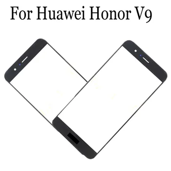 Atsarginės Dalys Huawei Honor V9 v9 Jutiklinis Ekranas Išorinis Priekinis Skydelis LCD Ekranas Stiklas, Objektyvo Dangtelis HonorV 9 Be Flex Kabelis