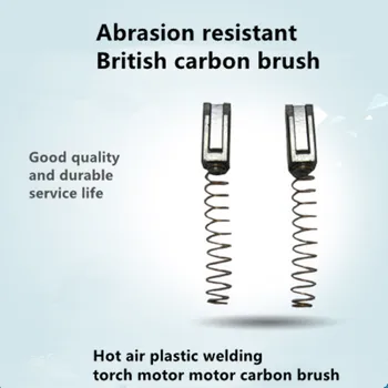 Atspari trinčiai Britų karšto oro plastiko suvirinimo degiklį anglies šepetėlių ilgai dėvėti gyvenimą long13x plačiai 4 x 6MM storio