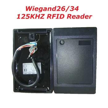Atsparus vandeniui Wiegand 26 / 34 Artumo 125KHz WG26/ WG34 Smart EM4100 RFID Kortelių Skaitytuvas Durų įeigos Kontrolės Sistemos, Didmeninė