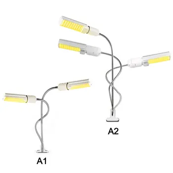 Augalų Lempos 5V USB Pritemdomi viso Spektro LED Augalų Auga Šviesos Lempos viduje išmetamų Šiltnamio efektą sukeliančių Gėlių Daigų naujas
