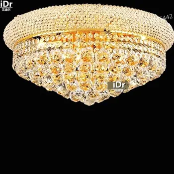 Aukso Lubų šviestuvai, lempos, miegamojo lempa minimalistinis retro viešbučio fojė lempos koridoriuje šviesos D50cm x H25cm