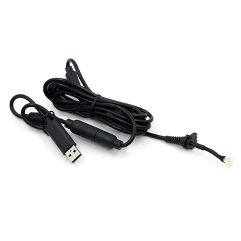 Aukštos Kokybės USB 4 Pin Laidas Laidas Laidas +Atsiskyrusių Adapteris Pakeisti Xbox 360 Laidinį Valdiklio Priedai