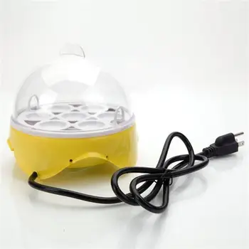 Automatiškai 7 Kiaušinių Inkubatorius Perėjimas Mašina Ūkio Kiaušinius Mašina Žąsų Paukščių Putpelių Paukščių Mini Inkubatorius (JAV)