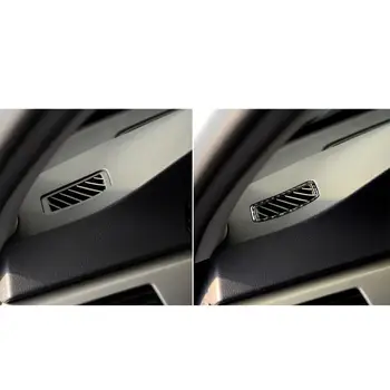 Automobilio Salono Oro Skydelis Emblema Decal Anglies Pluošto Priemonė, Oro Išleidimo Rėmo Lipdukas Stilius BMW 3 Serijos E90 E95 05-12