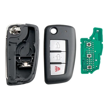 Automobilio Smart Remote Key 3 Mygtuką 43hz Tinka Nissan Rogue-2018 m. CWTWB1G767