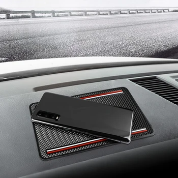 Automobilio stilius anti-slip mat mobiliojo telefono ragelyje Automobilio prietaisų skydelis Dekoratyvinis kilimėlis VOLVO XC60 XC 60 Auto optikos Reikmenys