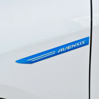 Automobilio stilius Toyota AVENSIS kūno lapų plokštelės apdailos logotipas išorės apdailos pusėje logotipas