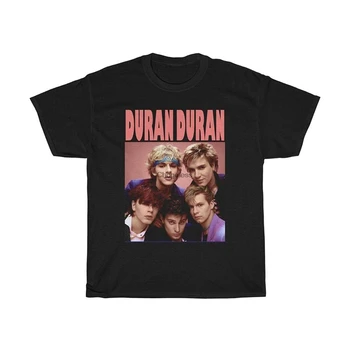 AUTOMOBILIS BALDŲ Duran Duran T-Shirt Duran Duran Marškinėliai Įkvepiantis Tees Muzikos ir Menininkas, T-Marškinėliai, Gimtadienio Dovana Shirt Juoda