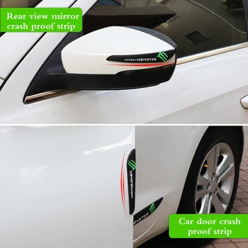 Automobilių priedai, galinio vaizdo veidrodėliai anti-susidūrimo guma, lipdukas, durų apsaugos anti-susidūrimo klijai ACURA mdx rdx tl tsx zdx