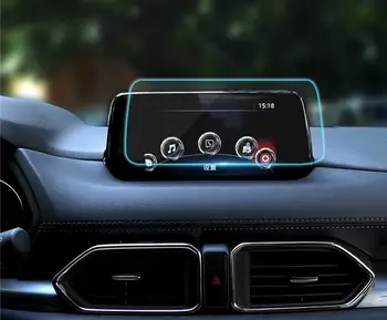 Automobilių Stiliaus GPS Navigacijos Ekrano Grūdinto Plieno Apsauginė Plėvelė Mazda CX-5 CX5 CX 5 2017 2018 Kontrolės LCD Ekranas Sticke